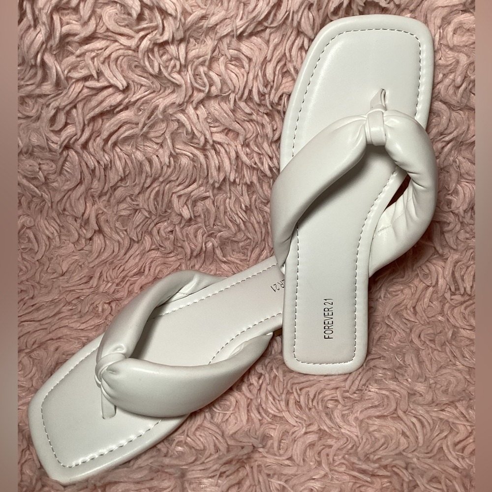 White women’s sandals
